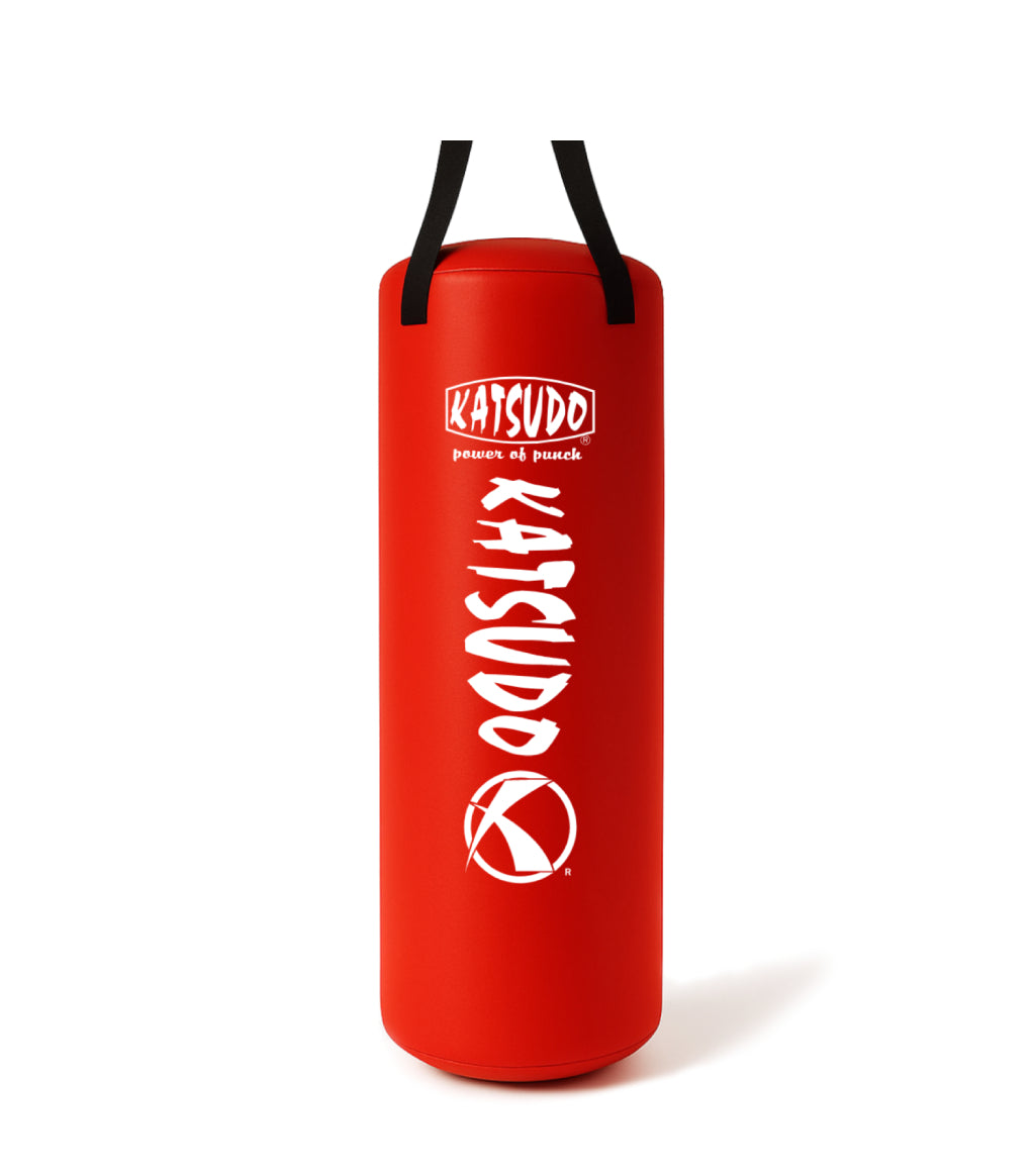 Katsudo Texa saco de boxeo de vinilo, rojo
