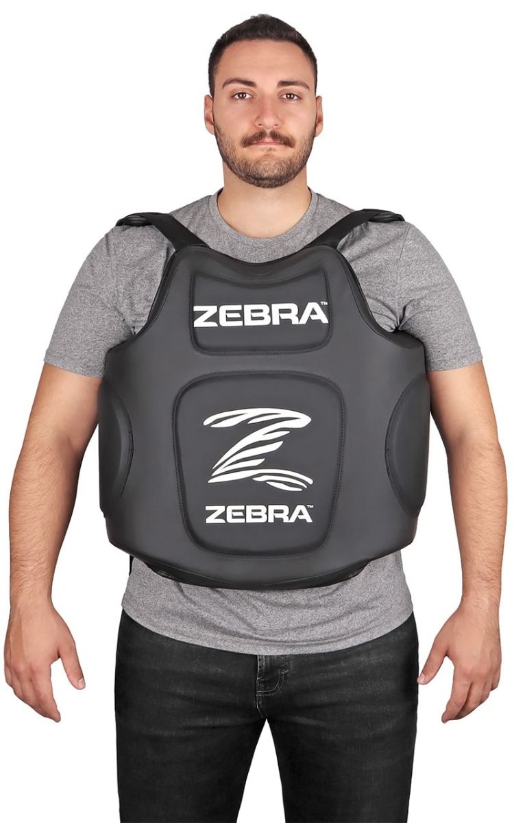 Zebra Coach protector de cuerpo, negro