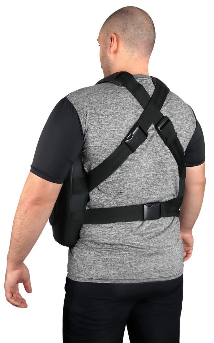 Zebra Coach protector de cuerpo, negro