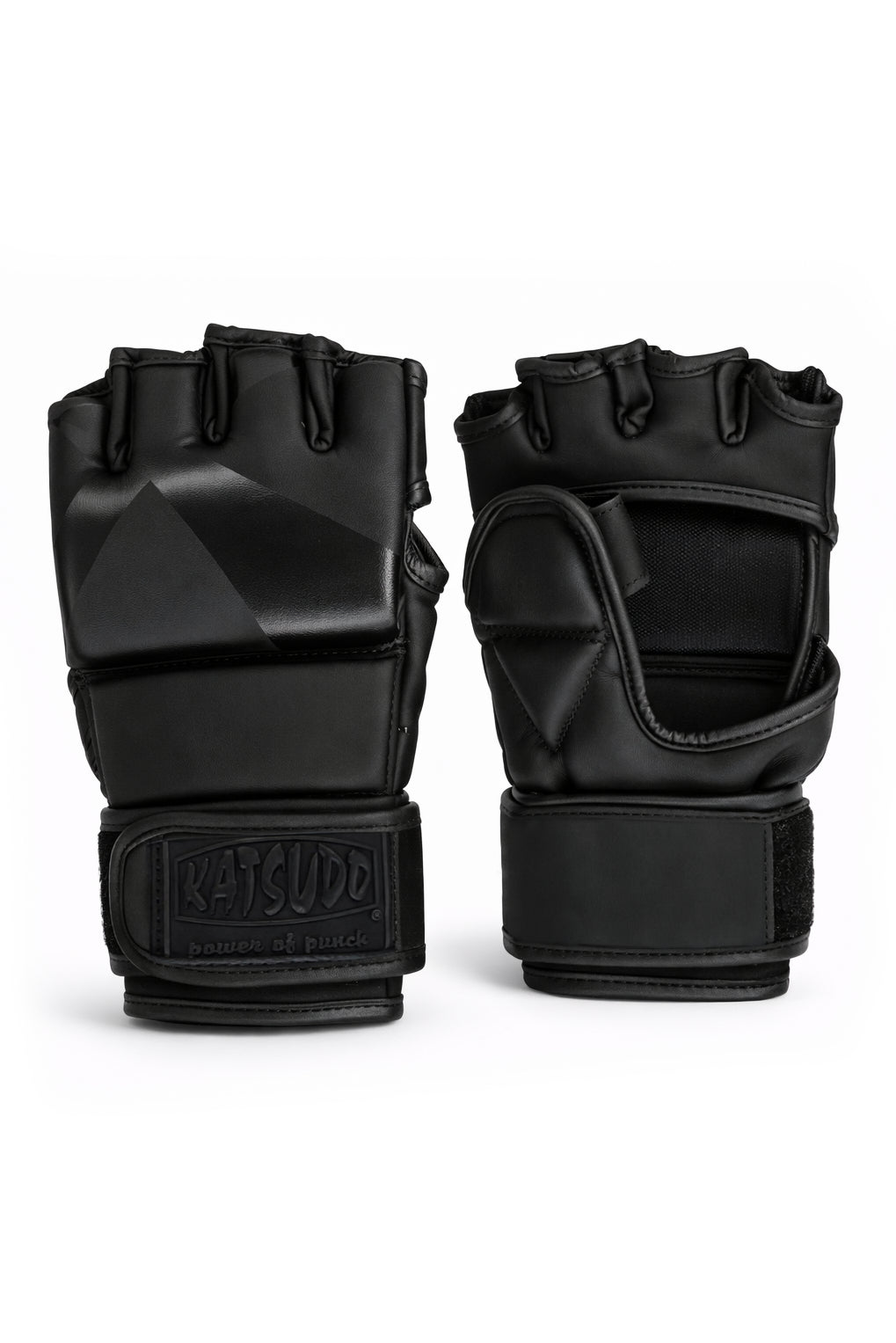 Katsudo MMA Fightcore guantes de combate, negro-negro