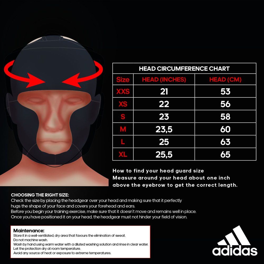 Adidas Response casco de boxeo, blanco-negro