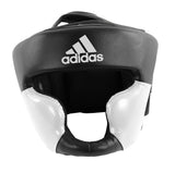 Adidas Response casco de boxeo, blanco-negro