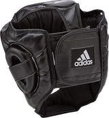 Adidas Response casco de boxeo, blanco-negro