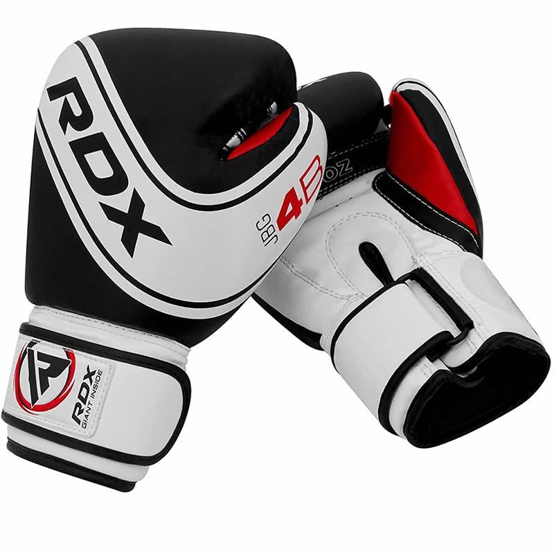 RDX guantes de boxeo infantiles, blanco-negro