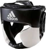 Adidas Response casco de boxeo, blanco-negro