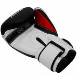 RDX guantes de boxeo infantiles, blanco-negro