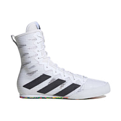 Adidas HOG 4 zapatillas de boxeo, blanco-multicolor