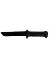 Katsudo Dummy cuchillo de goma, negro