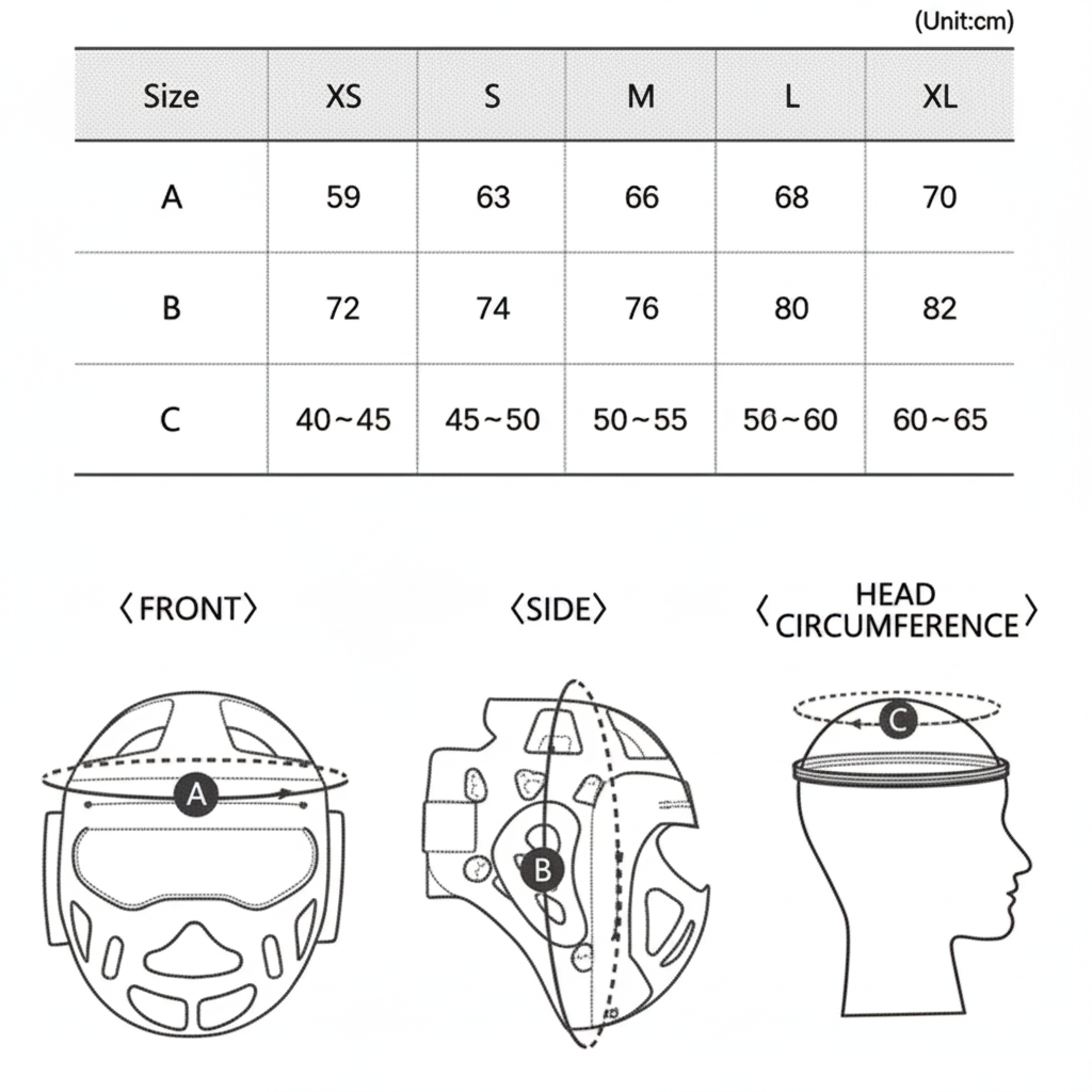 Tokaido Junior WKF casco de karate, blanco