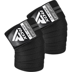 RDX vendaje de rodilla, negro-gris