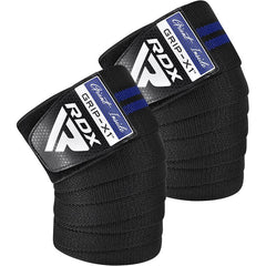 RDX vendaje de rodilla, negro-azul
