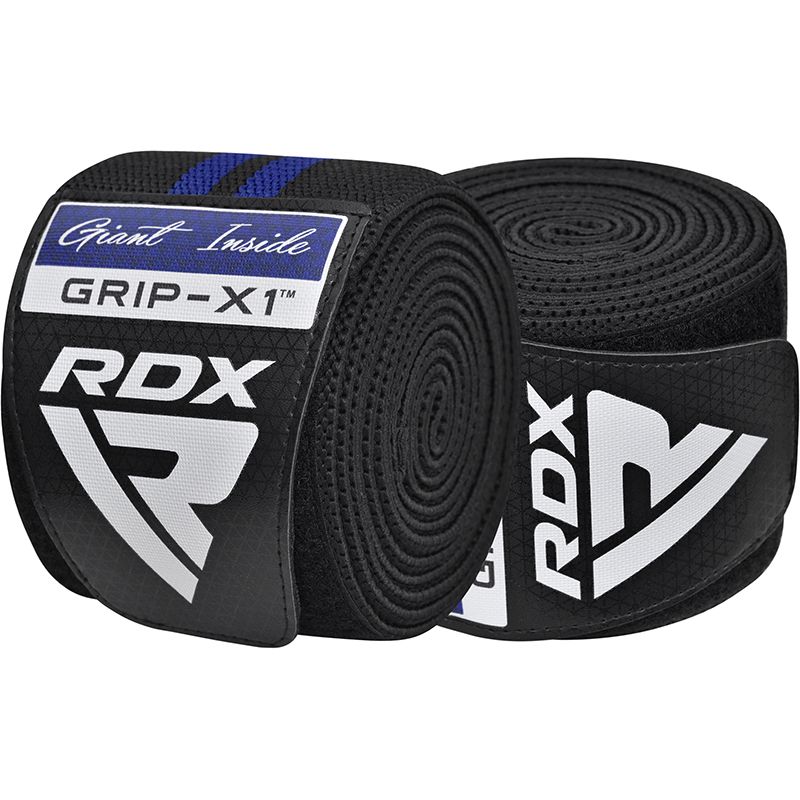RDX vendaje de rodilla, negro-azul