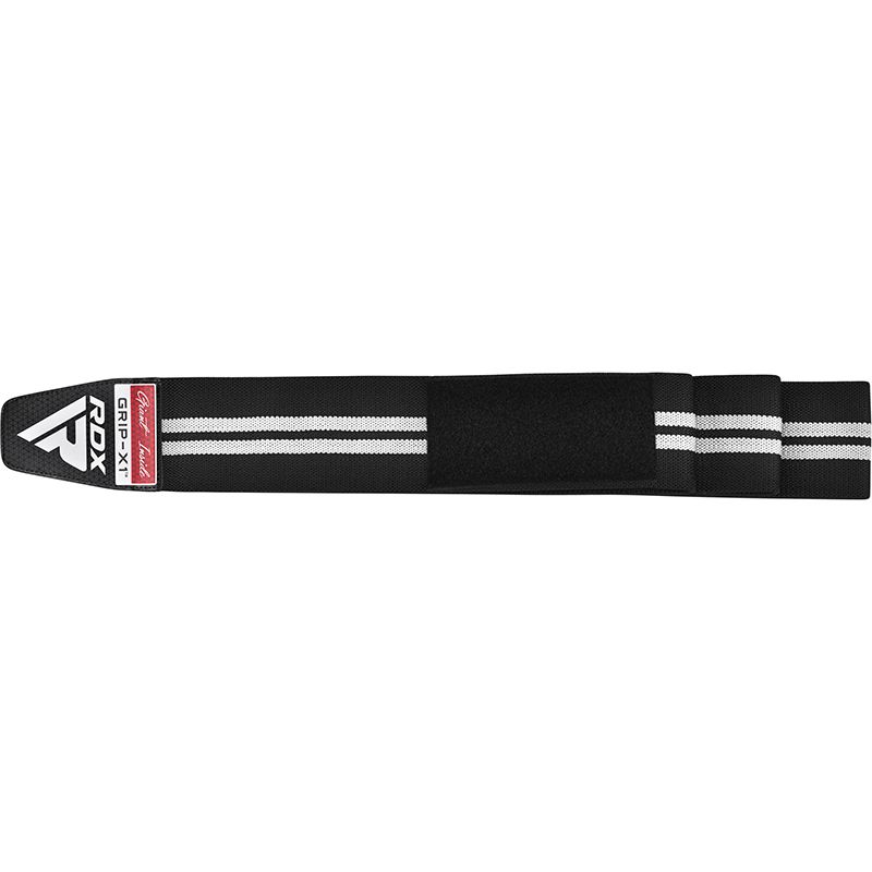 RDX vendaje de rodilla, negro-blanco