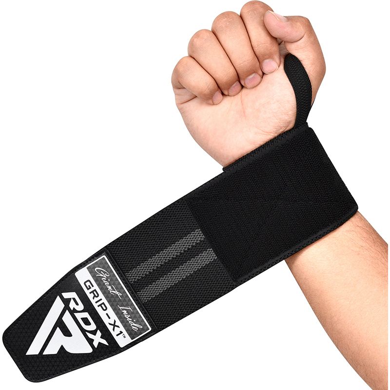 RDX vendaje de muñeca, negro-gris