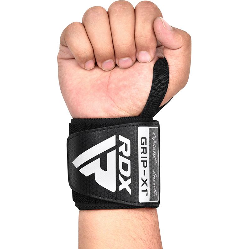 RDX vendaje de muñeca, negro-gris