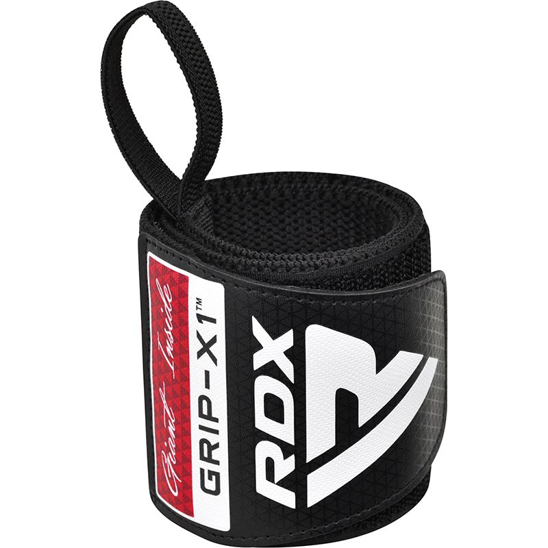 RDX vendaje de muñeca, negro-rojo