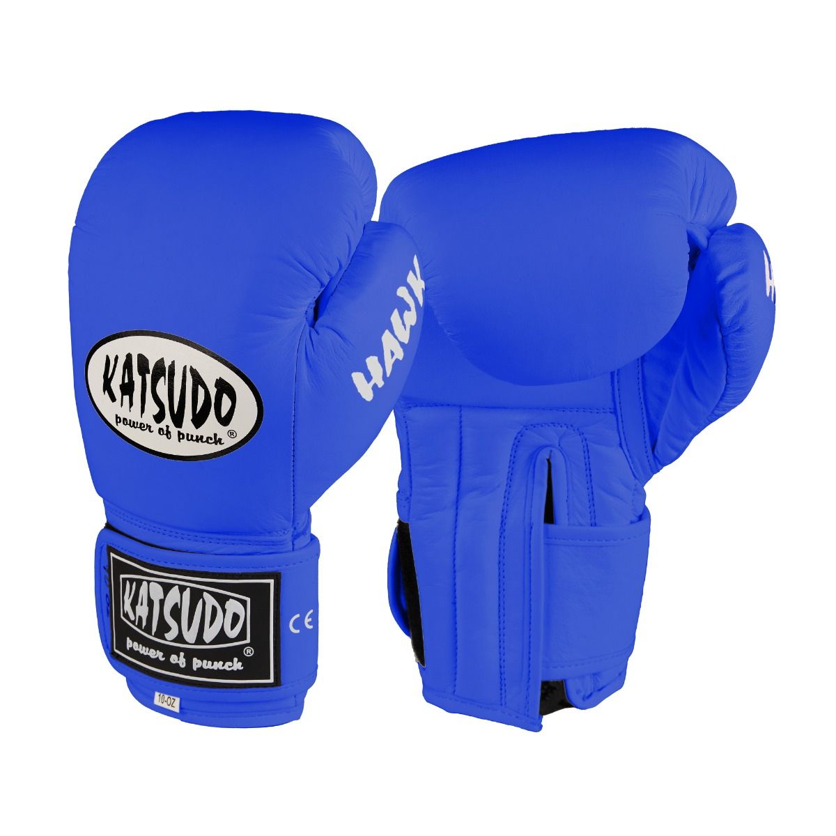 Katsudo Hawk guantes de boxeo, azules