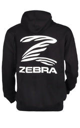Zebra Performance sudadera para hombre, negra
