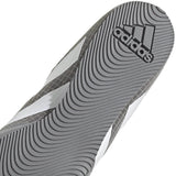 Adidas HOG 4 zapatillas de boxeo, gris-blanco