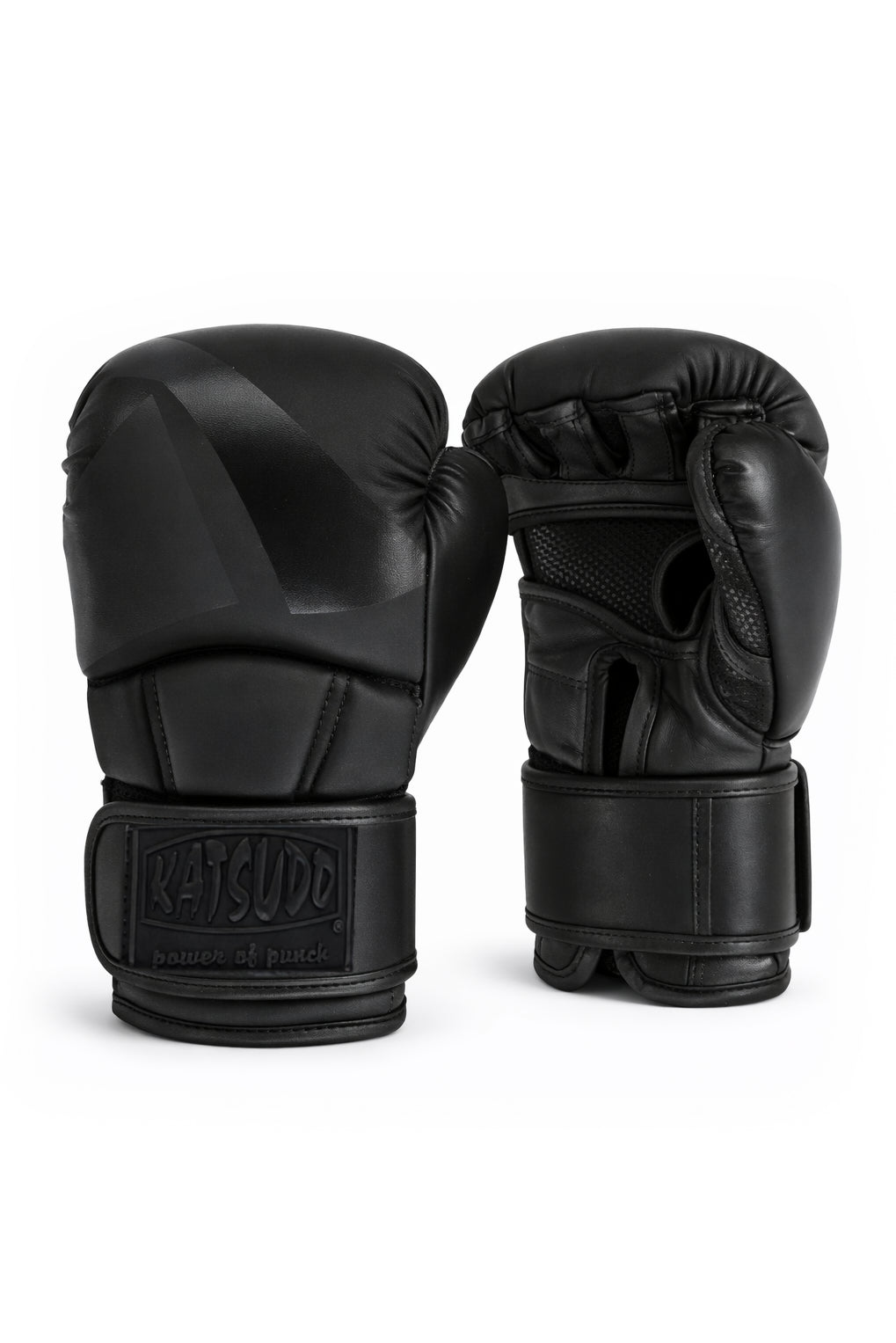 Katsudo MMA Hybridcore guantes de sparring, negro-negro