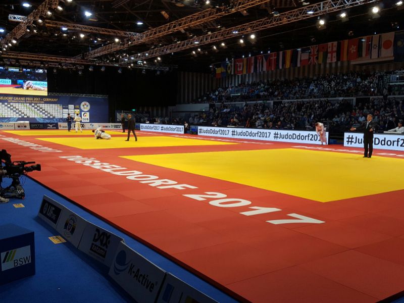BSW tatami de judo, verde claro