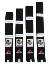 Adidas Elite WKF cinturón obi, negro