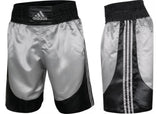Adidas Multi pantalones cortos de boxeo, negro-plateado