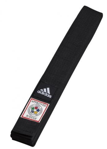 Adidas Elite IJF cinturón obi, negro