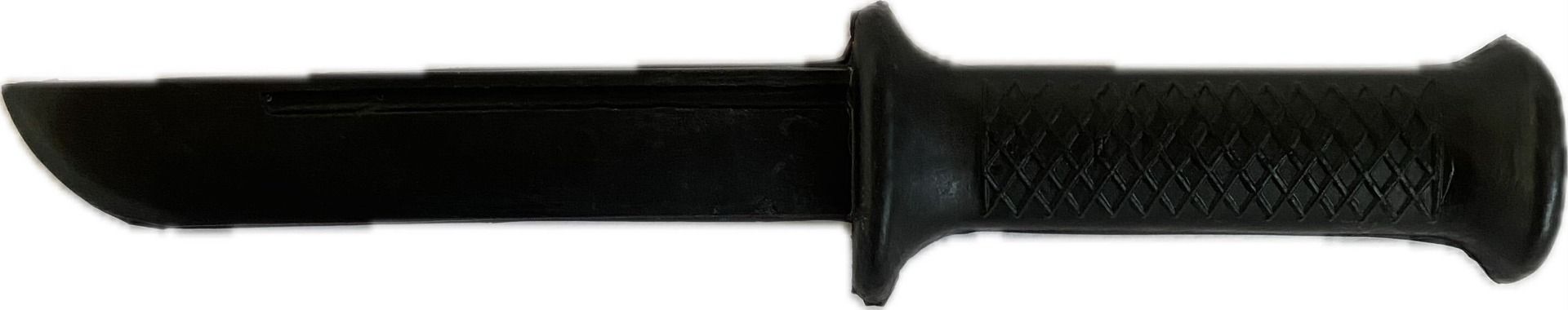 Katsudo Dummy cuchillo de goma, negro