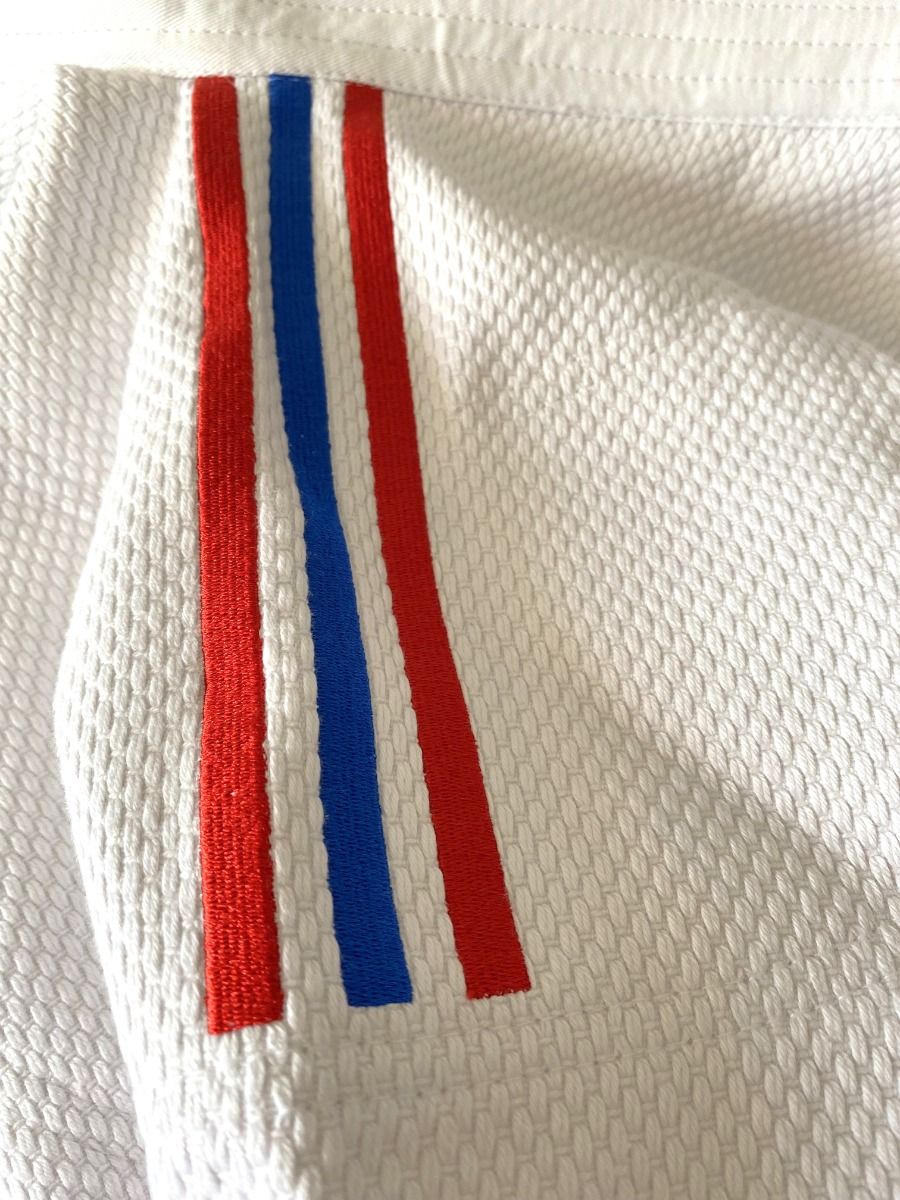 Adidas Champion III SVK Slim Fit JU kimono 750g, blanco
