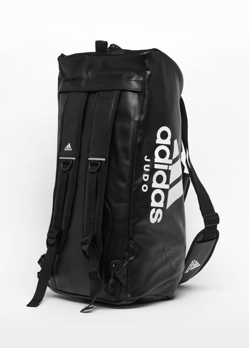 Adidas bolsa de judo de piel sintética L, negra
