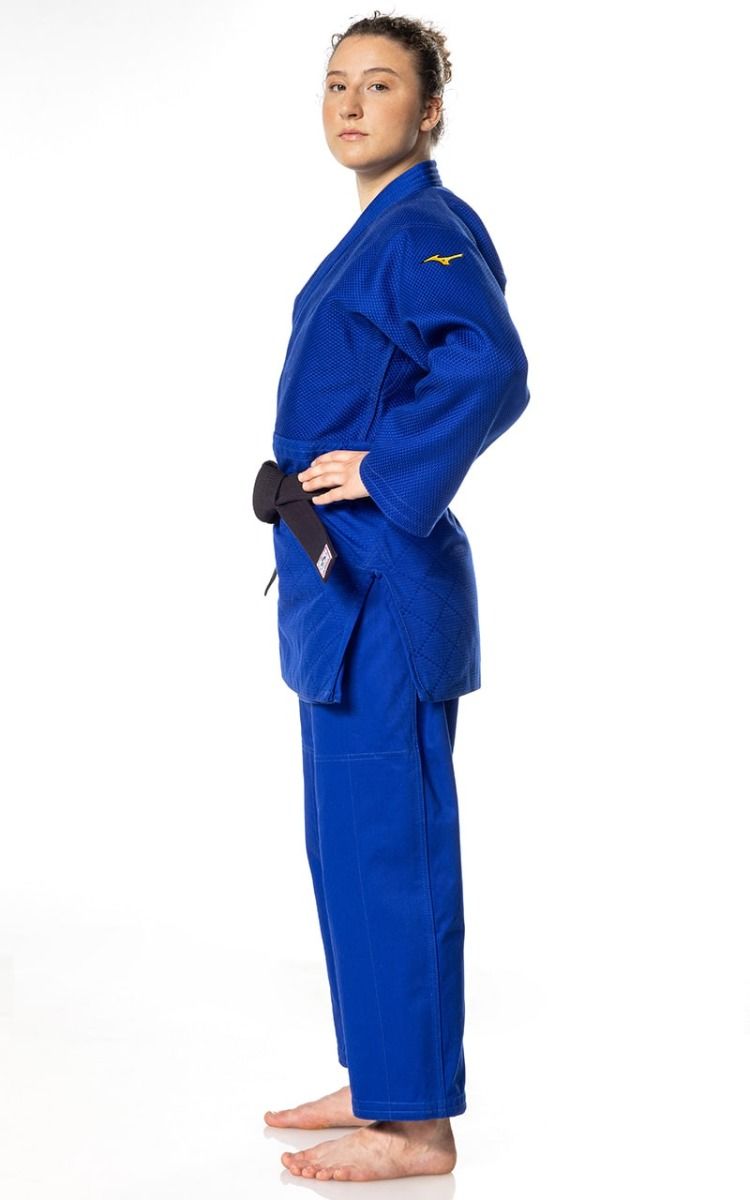 Mizuno Yusho III IJF JU kimono 750g, azul