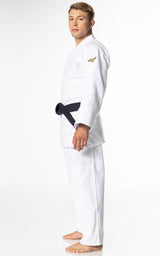 Mizuno Yusho III IJF JU kimono 750g, blanco