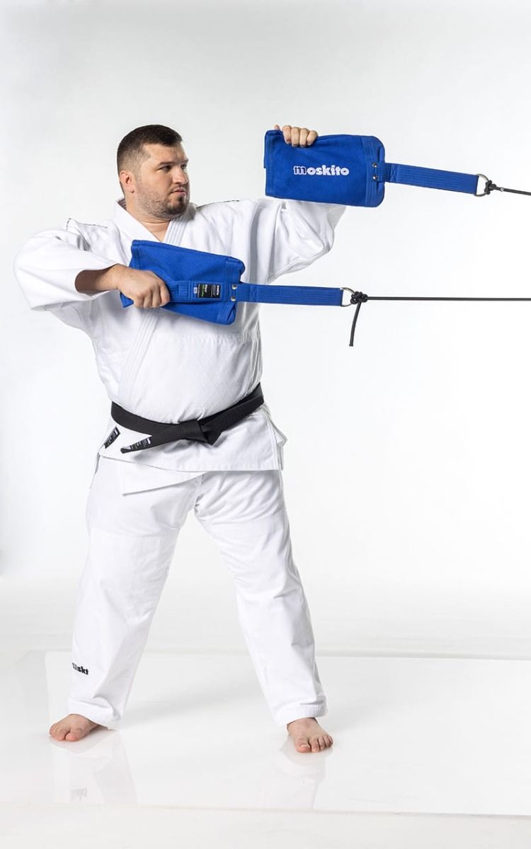 Moskito Trainer Multi agarre de entrenamiento para judo, azul