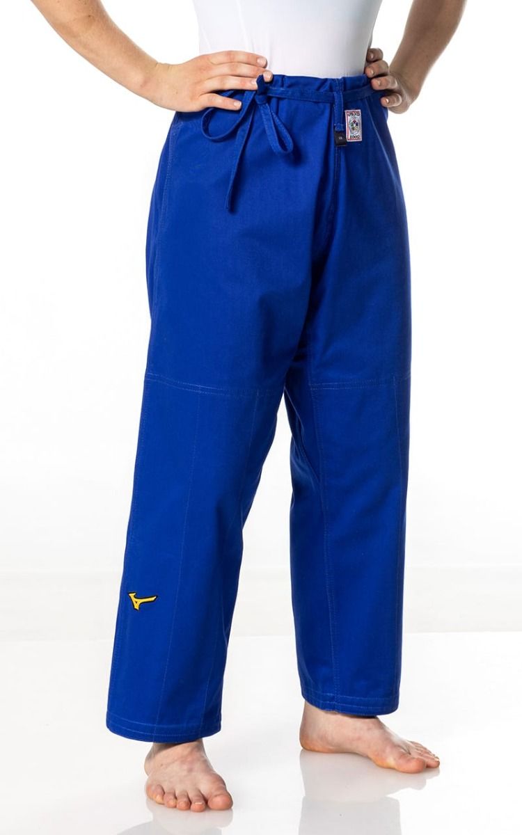 Mizuno Yusho III IJF JU kimono 750g, azul