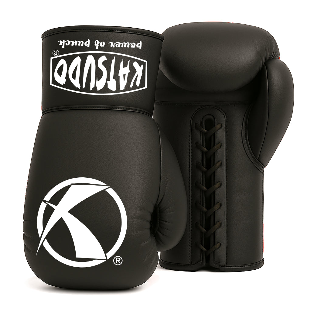 Katsudo Mega Jumbo guantes de boxeo, negros