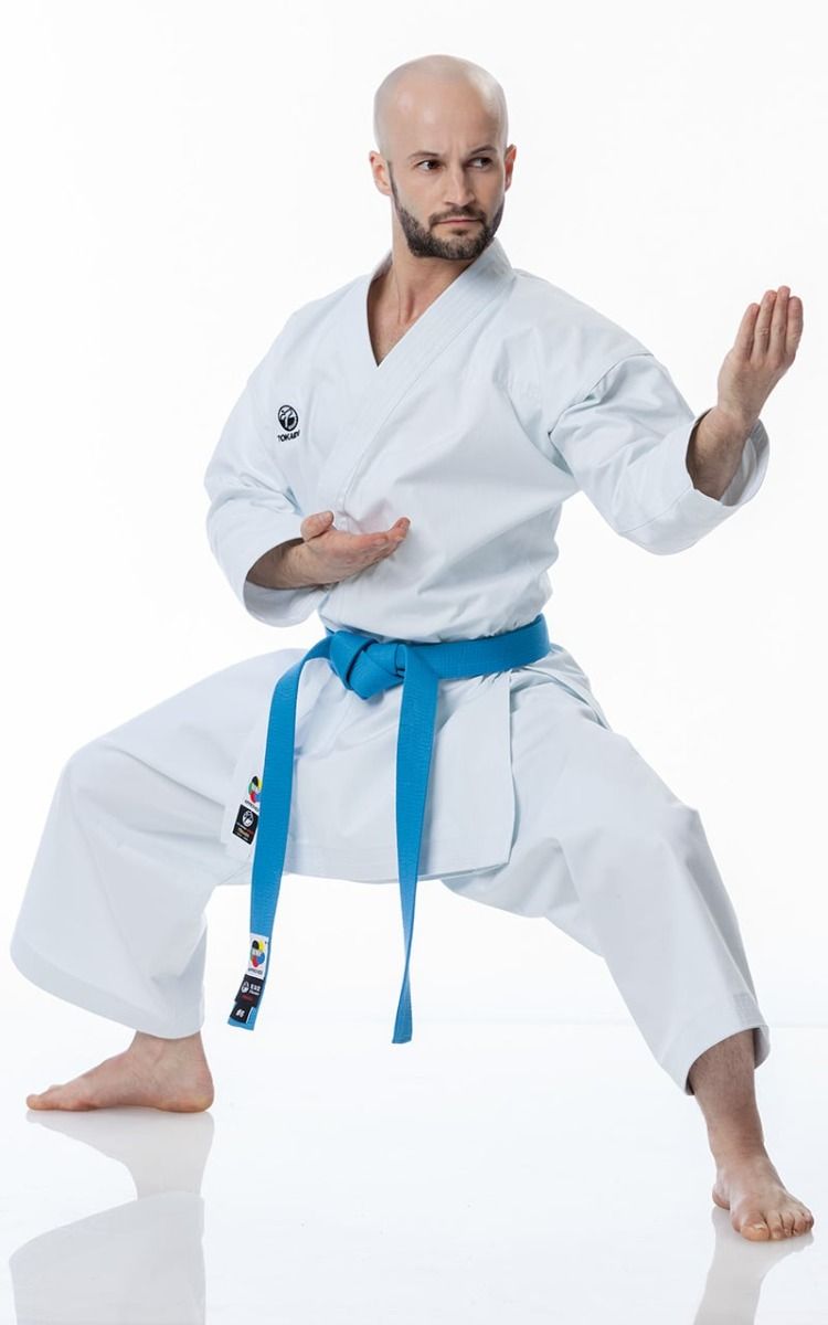 Tokaido Kata Master Athletic WKF KA kimono 340g, blanco