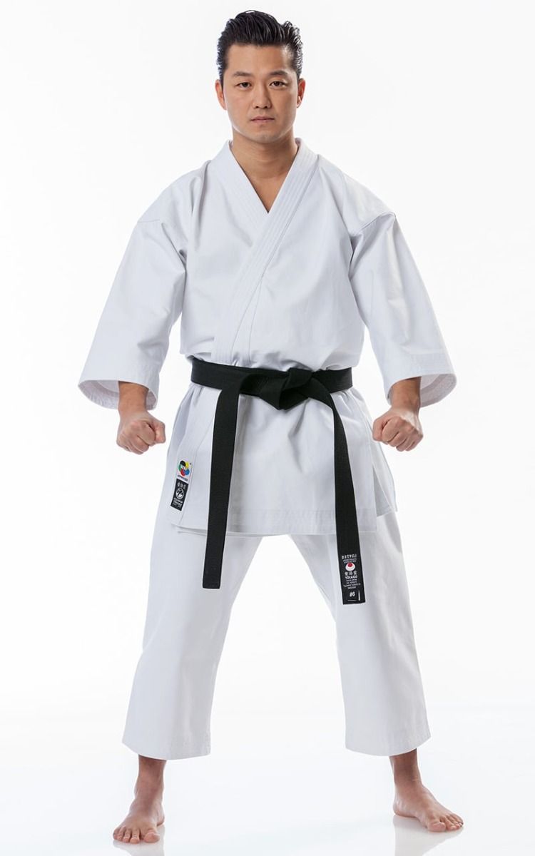 Tokaido Kata Master Japan WKF KA kimono 340g, blanco