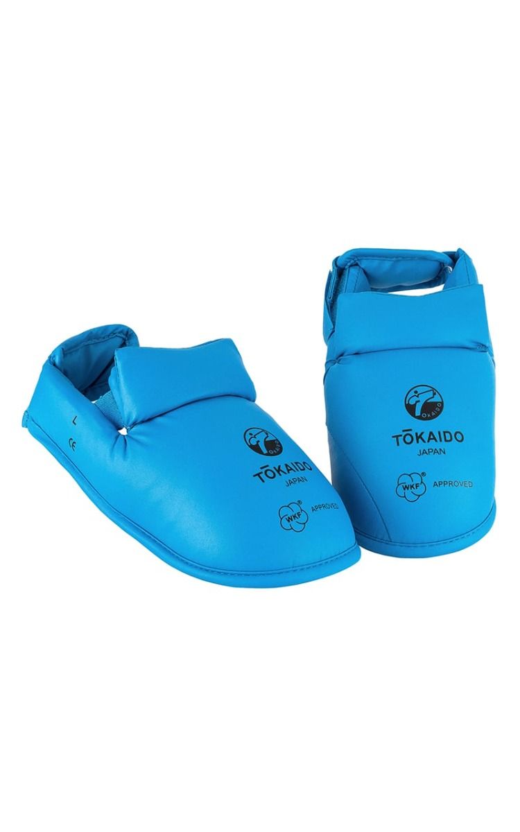 Tokaido WKF protectores de empeine, azules