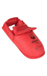 Tokaido WKF protectores de empeine, rojos