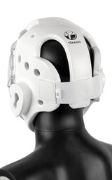 Tokaido Junior WKF casco de karate, blanco