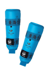 Tokaido WKF protectores de espinillas, azules