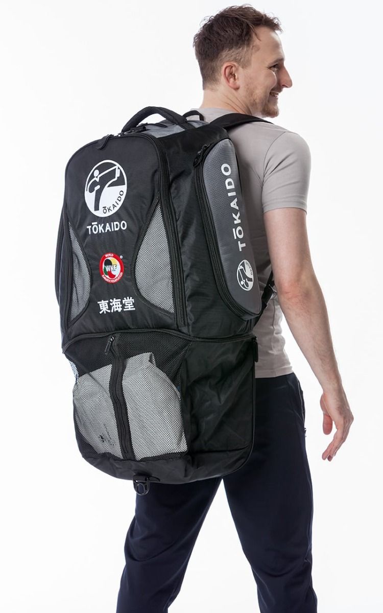 Tokaido bolsa deportiva, negro-gris