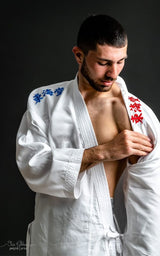 Tokaido Kumite Master K1 KA kimono 100g, blanco
