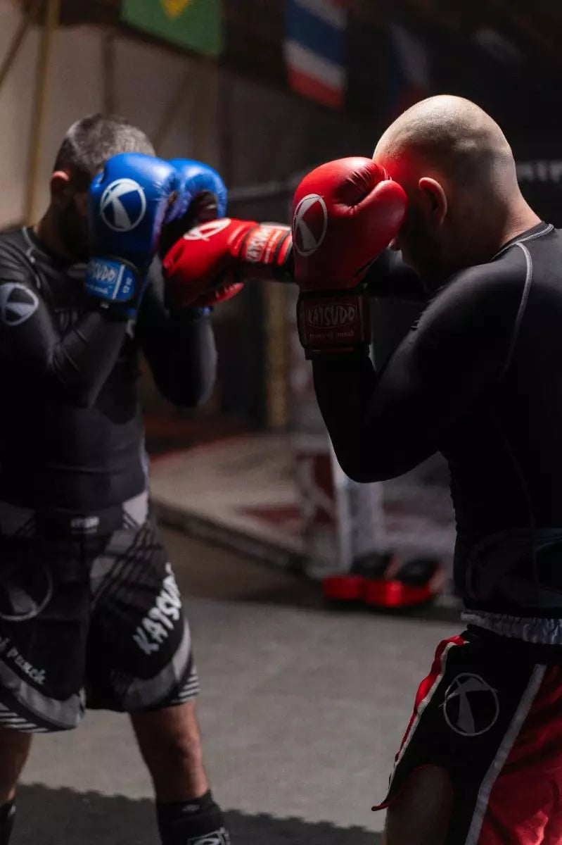 Katsudo Punch II guantes de boxeo, rojos