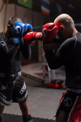 Katsudo Punch II guantes de boxeo, blancos