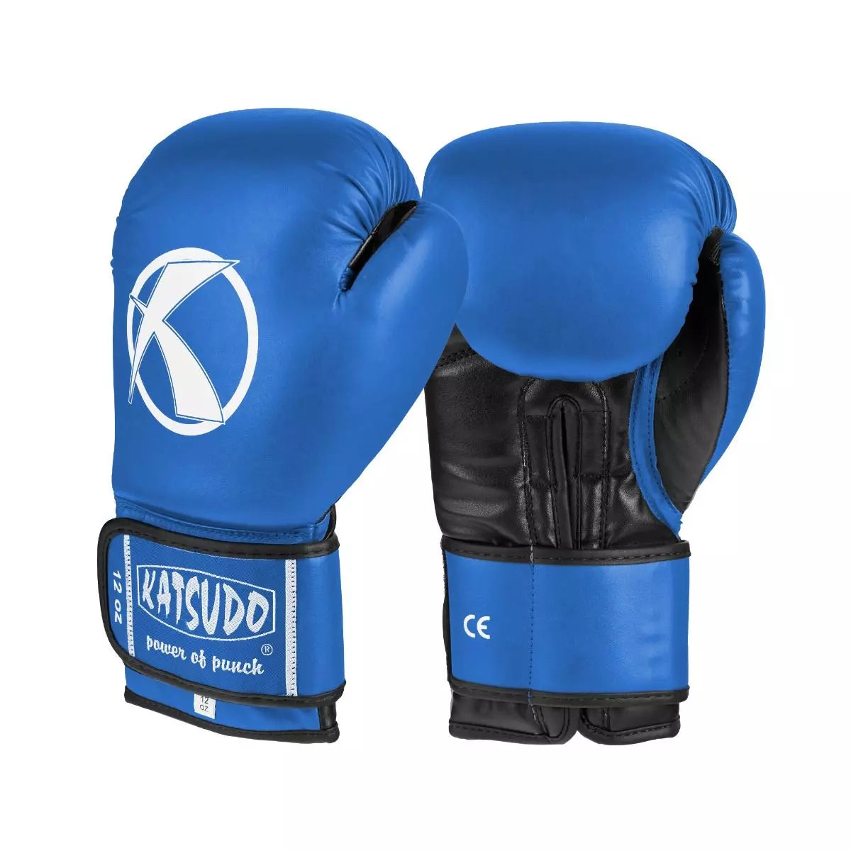 Katsudo Punch II guantes de boxeo, azules