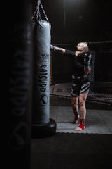 Katsudo Plaston saco de boxeo de vinilo 180x28, negro