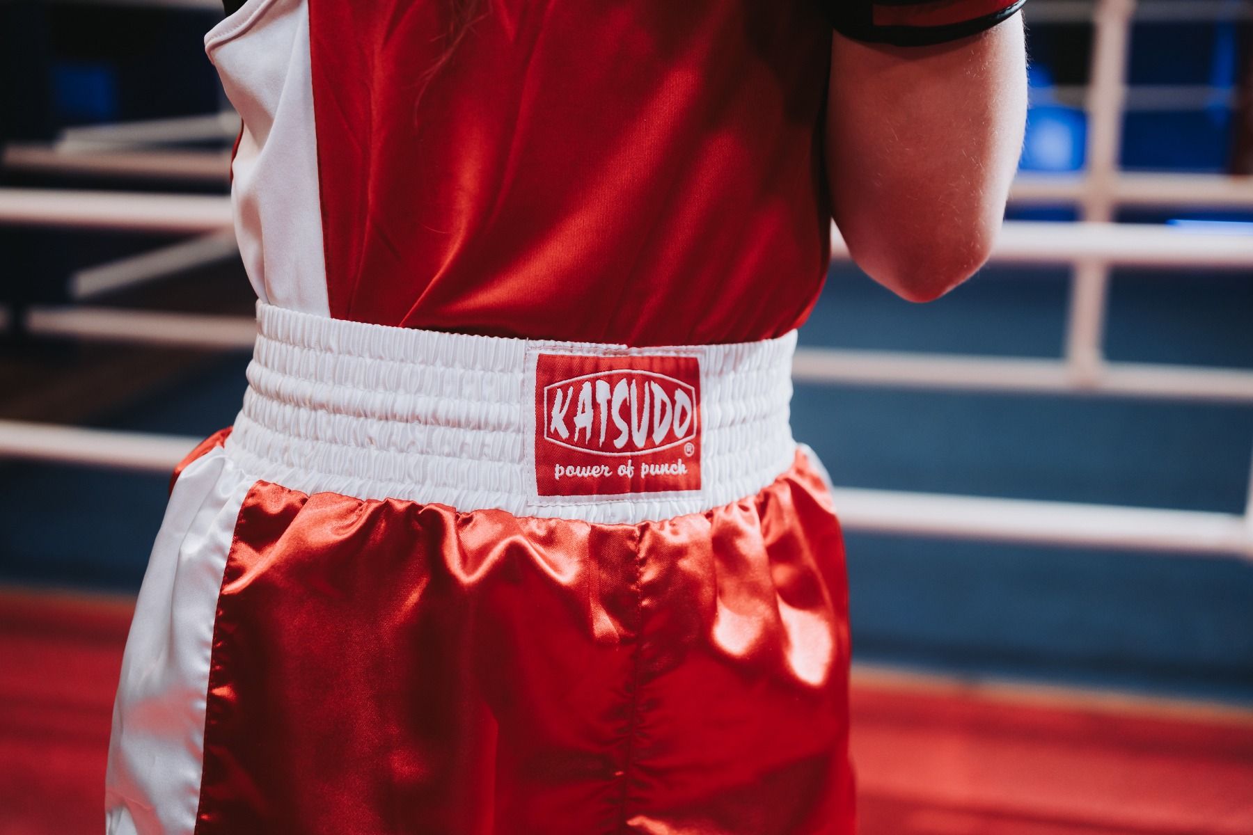 Katsudo Strikta set de boxeo, rojo