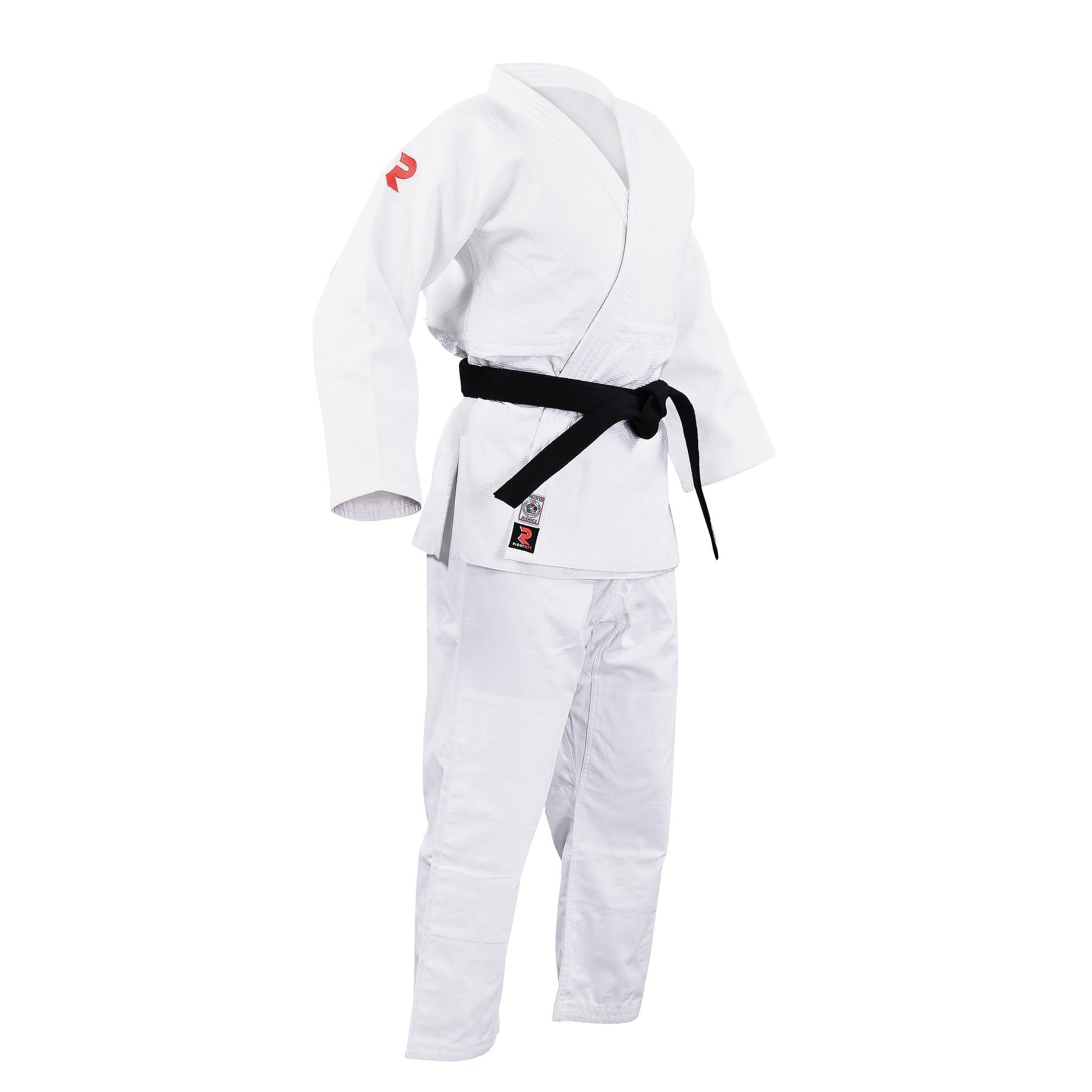 Fight Art Shogun IJF JU kimono 730g, blanco